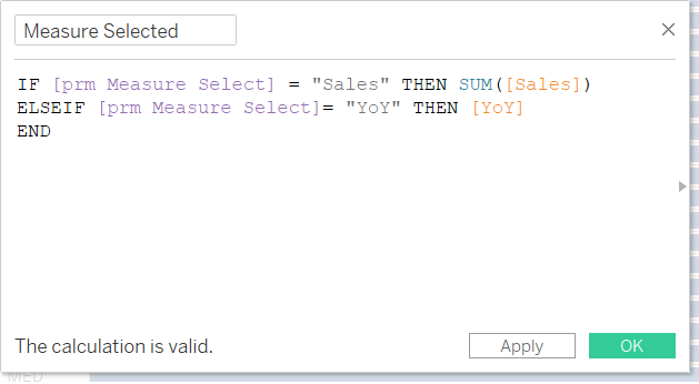 An example resolving the Tableau aggregate and non-aggregate error